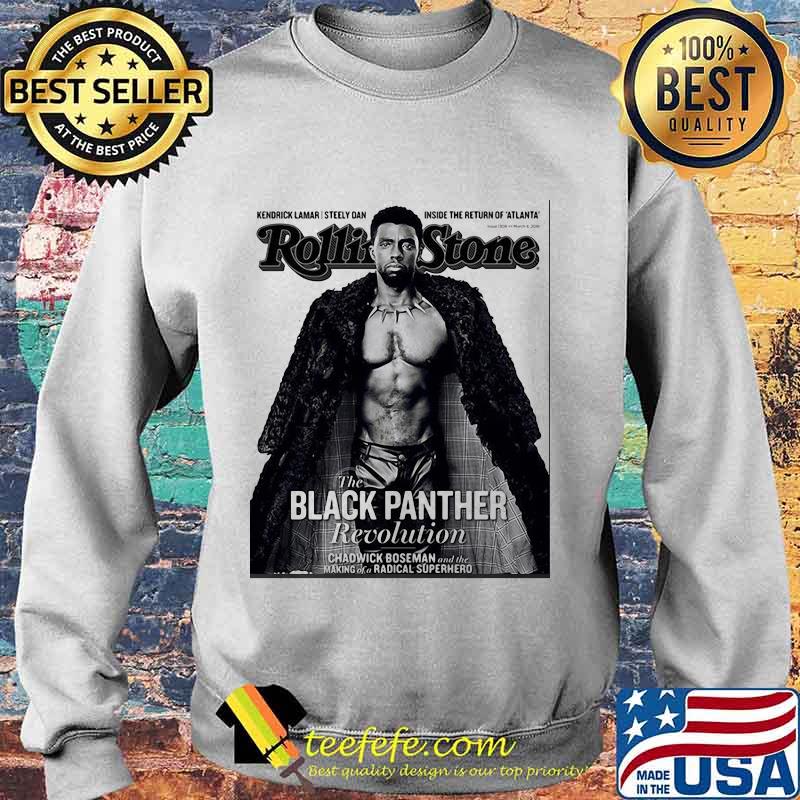 Rip Black Panther Recolution Rolling Stone Chadwick Boseman s Sweater Rip Black Panther Recolution Rolling Stone Chadwick Boseman s Sweater