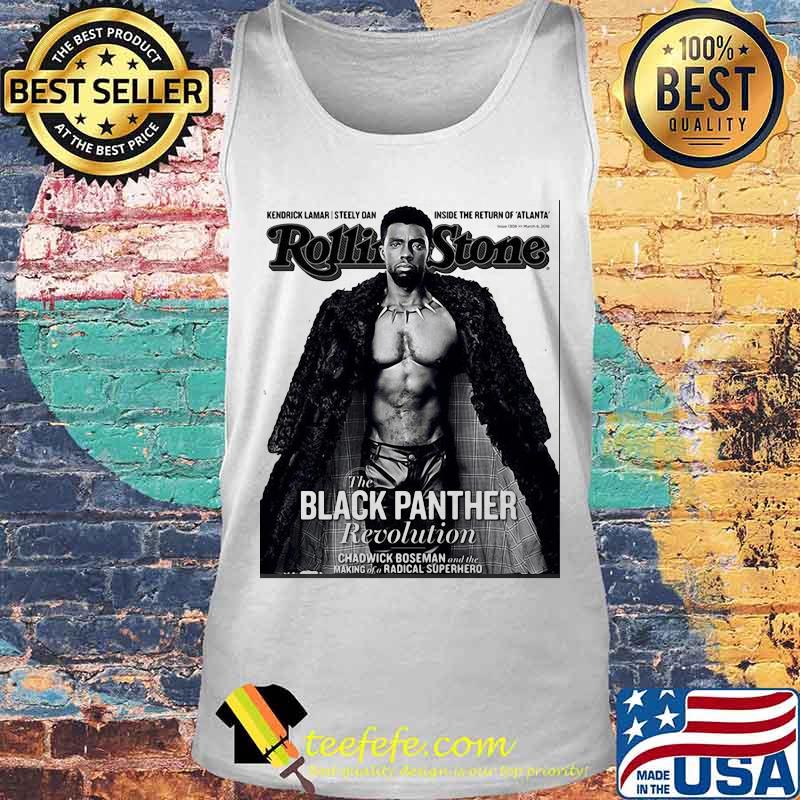 Rip Black Panther Recolution Rolling Stone Chadwick Boseman s Tank top Rip Black Panther Recolution Rolling Stone Chadwick Boseman s Tank top
