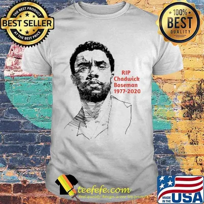 Rip chadwick 1977 2020 black panther actor art shirt