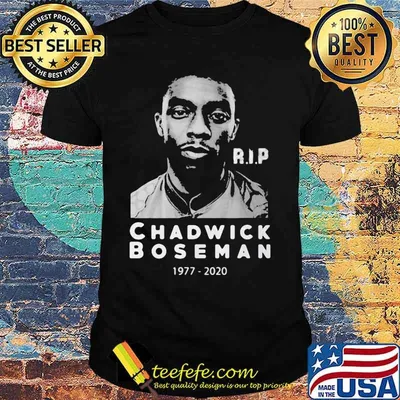 Rip chadwick boseman actor black panther 1977 2020 shirt