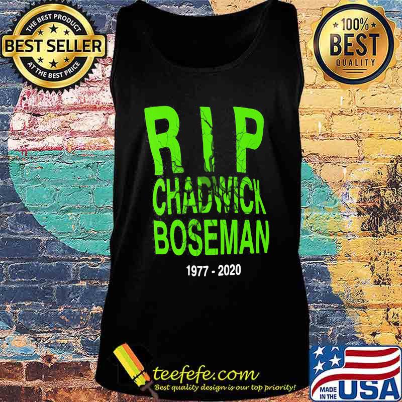 Rip chadwick boseman black panther 1977 2020 s Tank top Rip chadwick boseman black panther 1977 2020 s Tank top