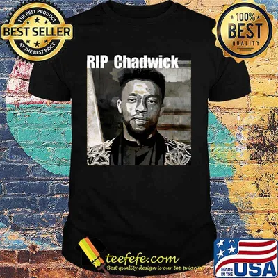 Rip chadwick boseman black panther actor art 2020 shirt