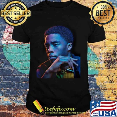 Rip chadwick boseman black panther actor shirt