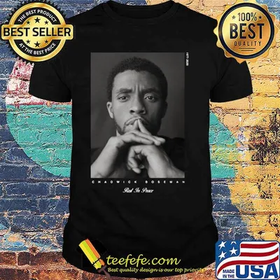 Rip chadwick boseman black panther rest in peace 1977 2020 shirt