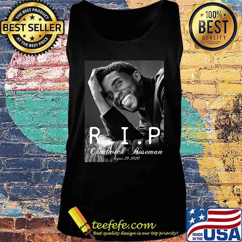 Rip chadwick Boseman black panther smiling 2020 s Tank top Rip chadwick Boseman black panther smiling 2020 s Tank top