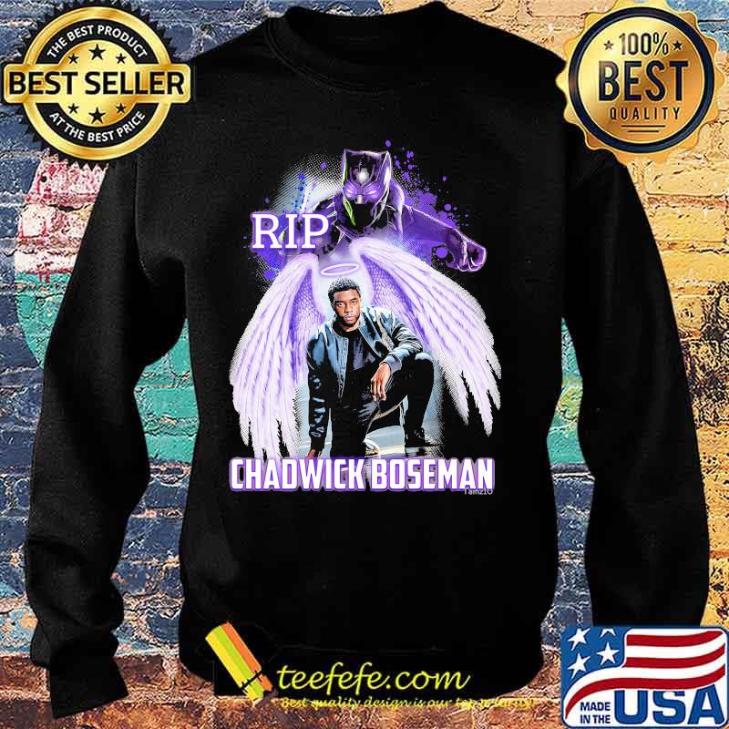 Rip chadwick boseman black panther wing angel s Sweater Rip chadwick boseman black panther wing angel s Sweater