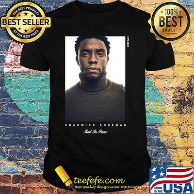 RIP Chadwick Boseman rest in peace picture shirt