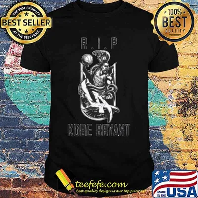 Rip kobe bryant los angeles lakers basketball shirt