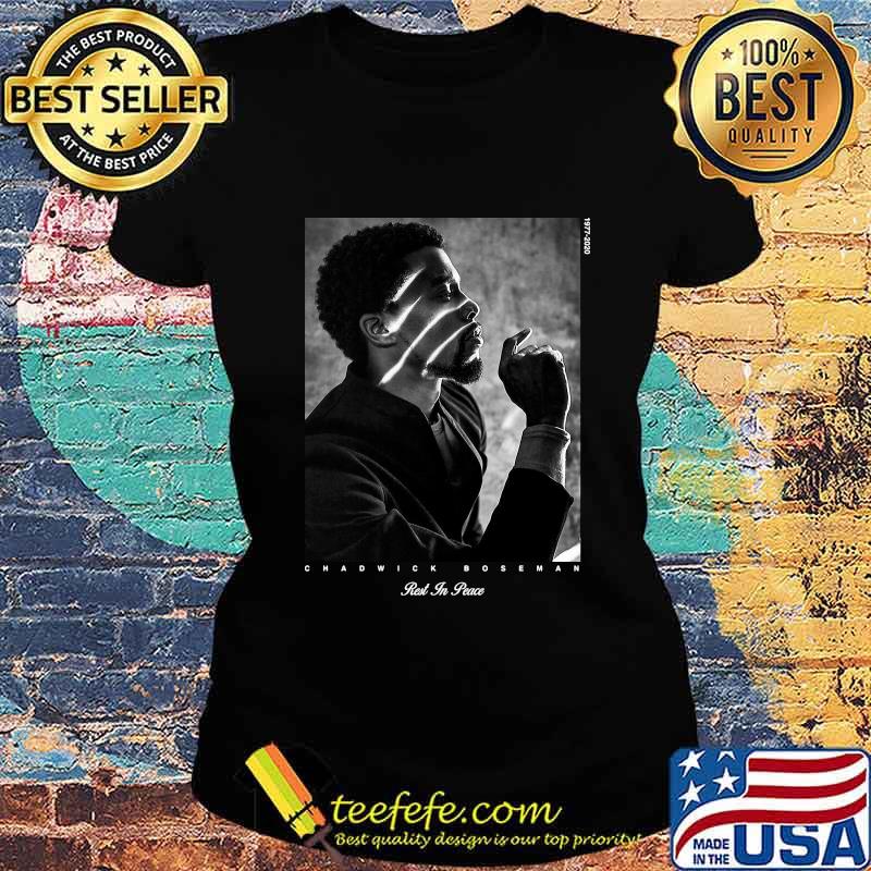 RIP Marvel black panther chadwick Boseman rest in peace 1977 2020 s Ladies tee RIP Marvel black panther chadwick Boseman rest in peace 1977 2020 s Ladies tee