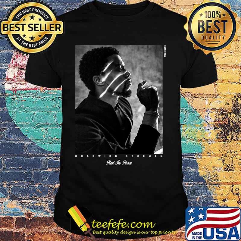 RIP Marvel black panther chadwick Boseman rest in peace 1977 2020 shirt