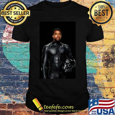 RIP Marvel heroes black panther Chadwick Boseman shirt