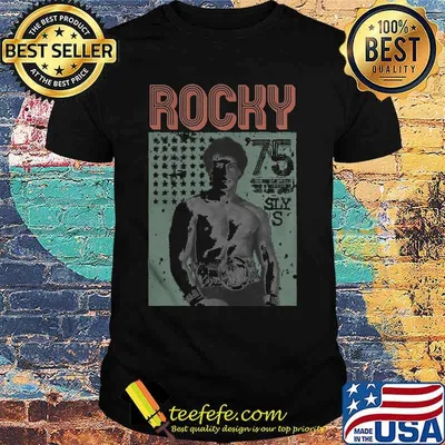 Rocky balboa boxing 75 vintage shirt