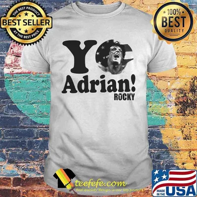 Rocky balboa boxing yo adrian shirt