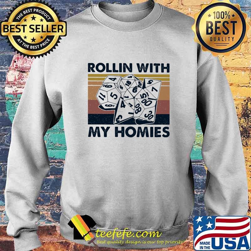 Rollin with my homies Vintage retro s Sweater Rollin with my homies Vintage retro s Sweater