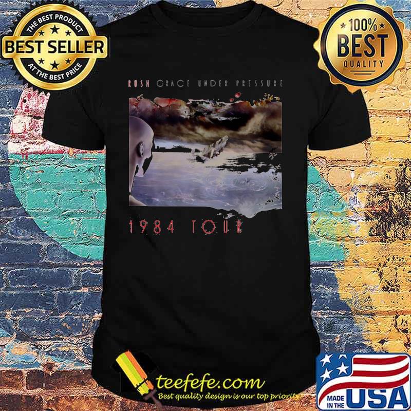 Rush band grace under pressure 1984 tour shirt