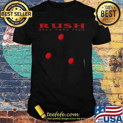 Rush band hold your fire shirt