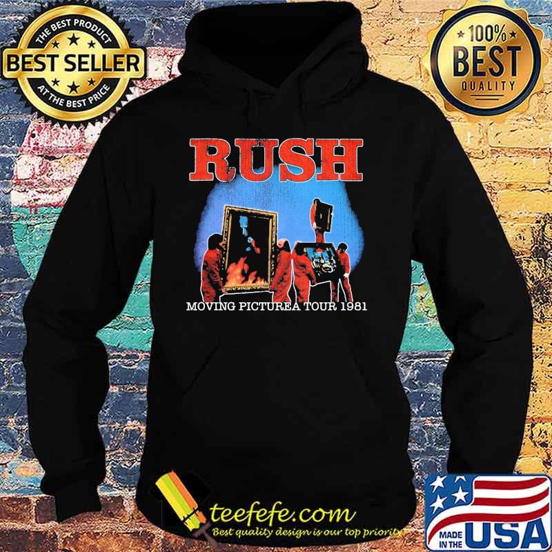 Rush band moving pictures tour 1981 s Hoodie Rush band moving pictures tour 1981 s Hoodie
