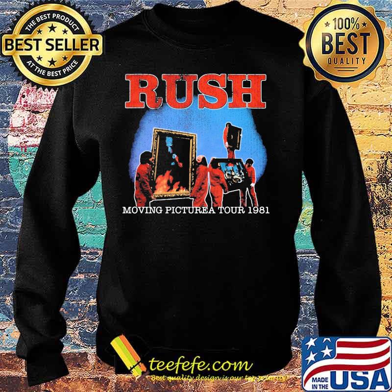 Rush band moving pictures tour 1981 s Sweater Rush band moving pictures tour 1981 s Sweater