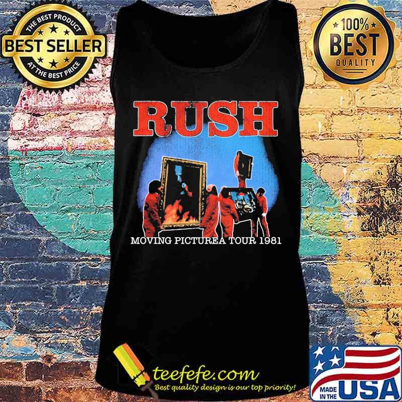 Rush band moving pictures tour 1981 s Tank top Rush band moving pictures tour 1981 s Tank top