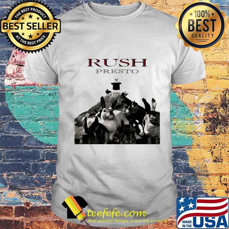 Rush band presto rabbit shirt Rush band presto rabbit shirt