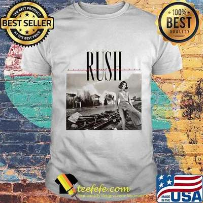 Rush permanent waves 40th anniversary shirt