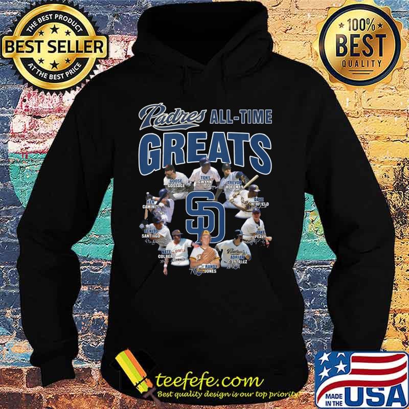 San diego padres baseball all time greats signatures s Hoodie San diego padres baseball all time greats signatures s Hoodie