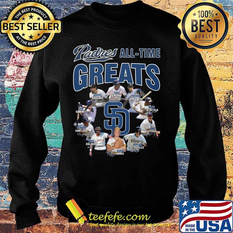 San diego padres baseball all time greats signatures s Sweater San diego padres baseball all time greats signatures s Sweater