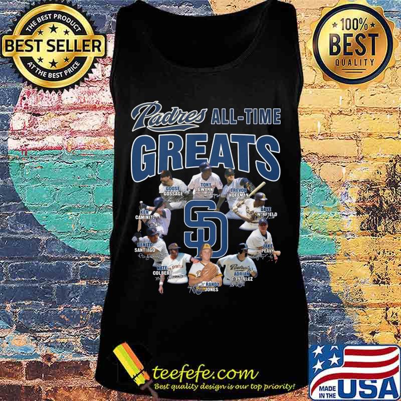 San diego padres baseball all time greats signatures s Tank top San diego padres baseball all time greats signatures s Tank top