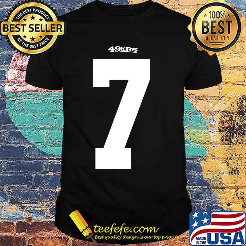 San francisco 49ers colin kaepernick 7 shirt
