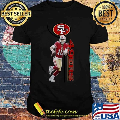 San francisco 49ers football 10 jimmy garoppolo shirt
