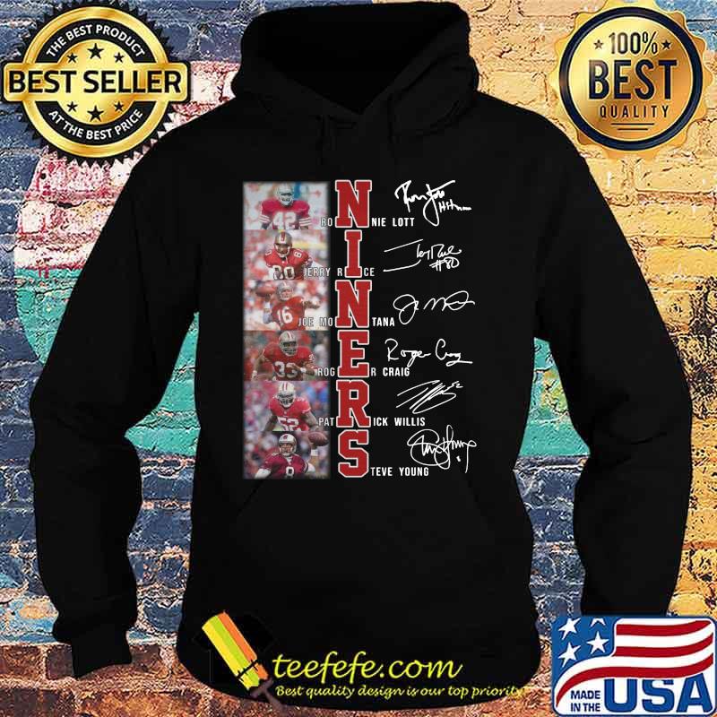 San francisco 49ers niners football players signatures s Hoodie San francisco 49ers niners football players signatures s Hoodie