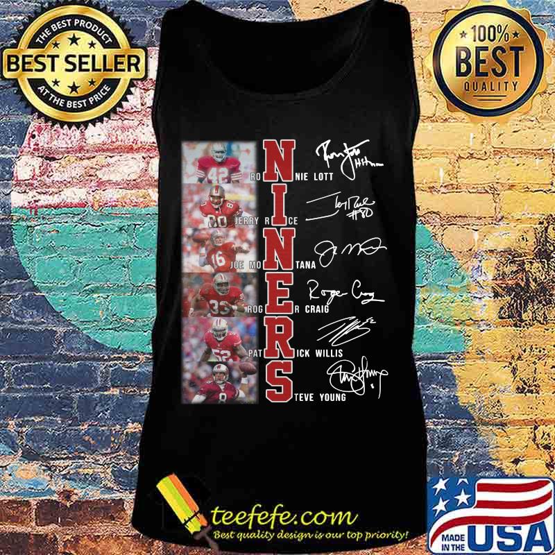 San francisco 49ers niners football players signatures s Tank top San francisco 49ers niners football players signatures s Tank top