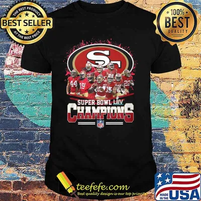 San francisco 49ers super bowl liv champions nfl shirt