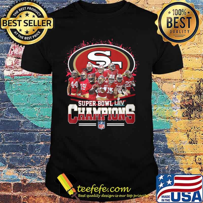 San francisco 49ers super bowl liv champions nfl shirt