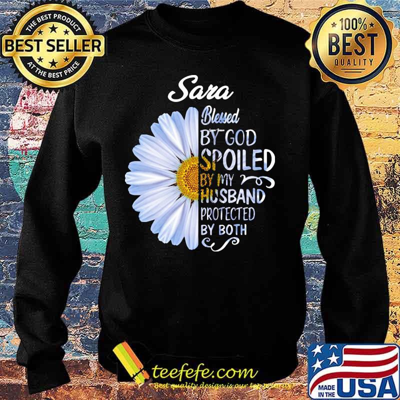 Sana blessed by god spoiled by my husband protected by both flower s Sweater Sana blessed by god spoiled by my husband protected by both flower s Sweater