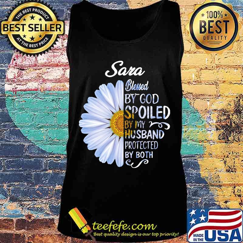 Sana blessed by god spoiled by my husband protected by both flower s Tank top Sana blessed by god spoiled by my husband protected by both flower s Tank top