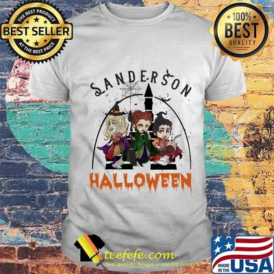 Sanderson witch happy halloween shirt