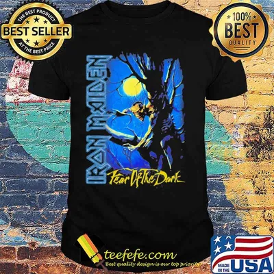 Satan iron maiden fear of the dark shirt
