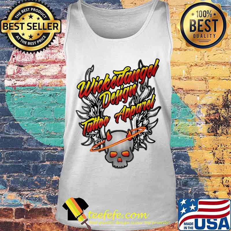 Satan wicked angel design tattoo apparel s Tank top Satan wicked angel design tattoo apparel s Tank top