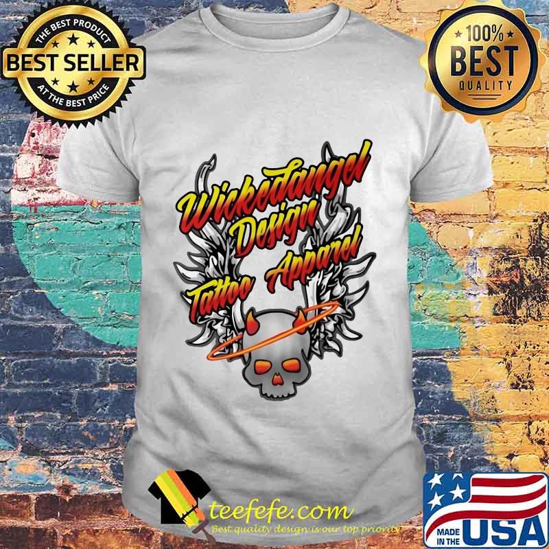 Satan wicked angel design tattoo apparel shirt Satan wicked angel design tattoo apparel shirt