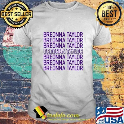 Say Her Name Justice for Breonna Taylor Shirt