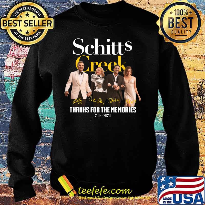 Schitt's creek 2015 2020 thank you for the memories signatures s Sweater Schitt's creek 2015 2020 thank you for the memories signatures s Sweater