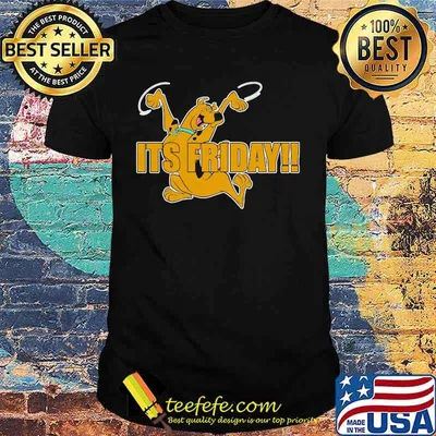 Scooby-doo dog its friday shirt