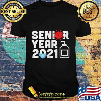 Senior 2021 Funny Gift Back To School - Class of 2021 Senior T-Shirt