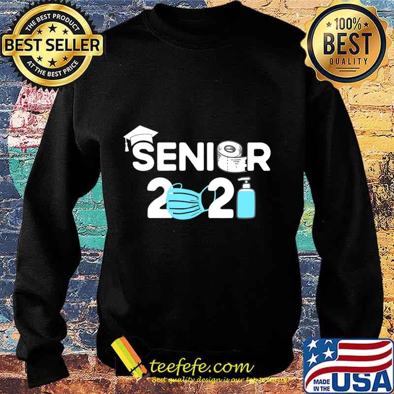 Senior class of 2021 mask and toilet paper graduation s Sweater Senior class of 2021 mask and toilet paper graduation s Sweater