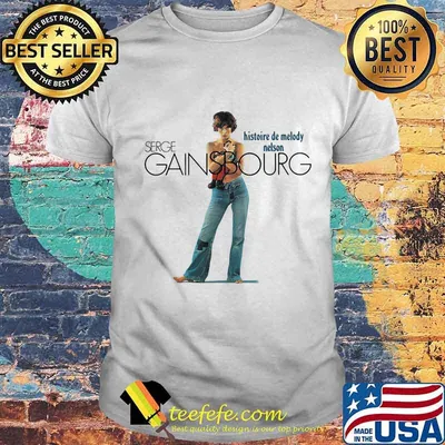 Serge gainsbourg histoire de melody nelson shirt
