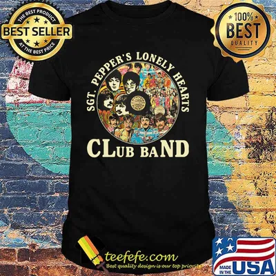 Sgt pepper's lonely hearts club band shirt