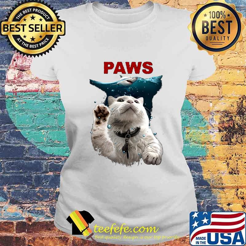 Shark and cat paws s Laides tee Shark and cat paws s Laides tee