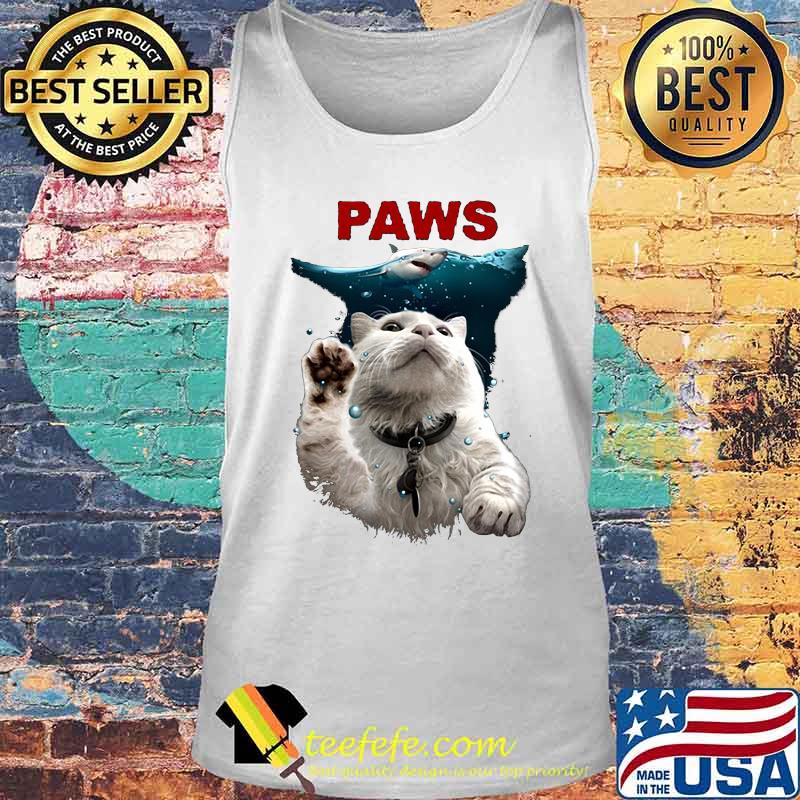 Shark and cat paws s Tank top Shark and cat paws s Tank top
