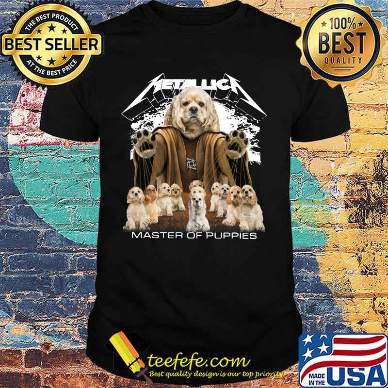 Shih tzu metallica master of puppies shirt Shih tzu metallica master of puppies shirt